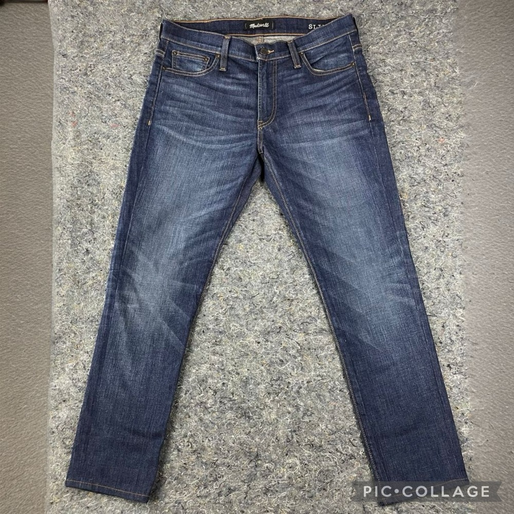 Madewell | Slim Authentic Flex Jeans in Wayman Wash